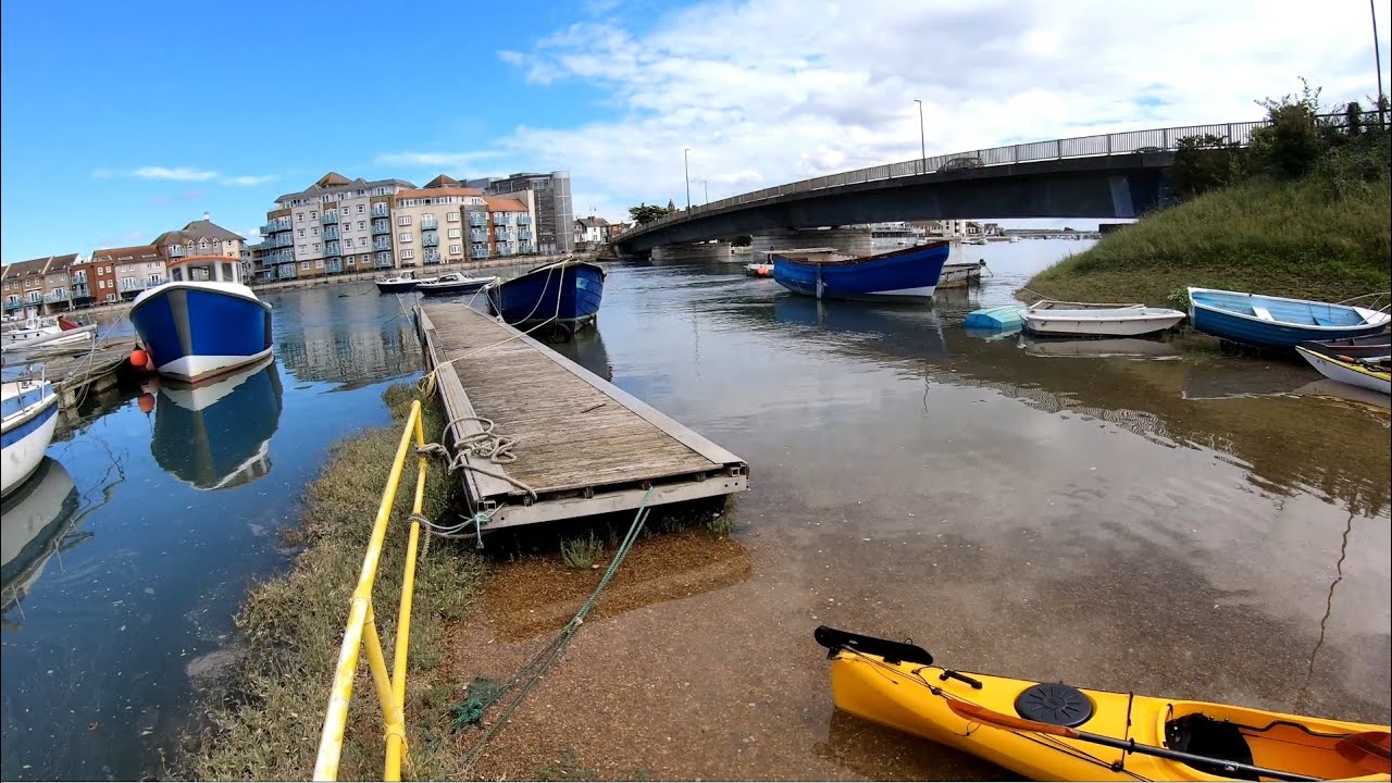 Kayaking the Adur - Shoreham to Shermanbury
