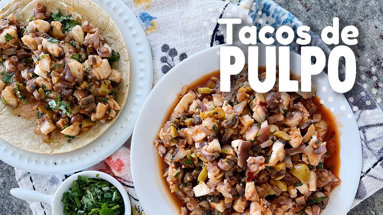 CLASE EN VIVO: TACOS DE PULPO (los más fáciles & deliciosos)