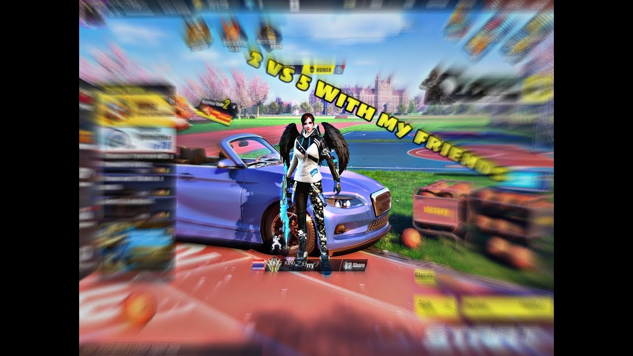 2 vs 5 With my friend / Rules Of Survival / Ep 7