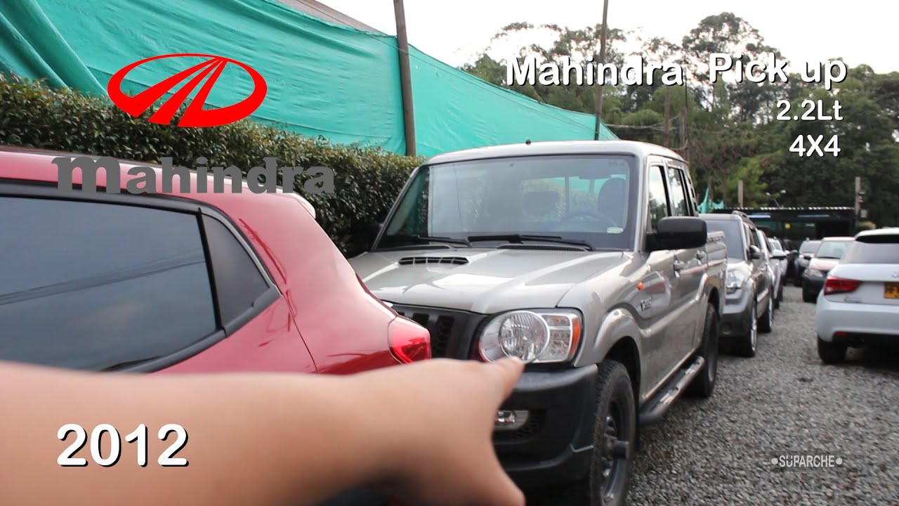Así es la Mahindra Pick up 2.2lt 2012 - revisión rápida - review