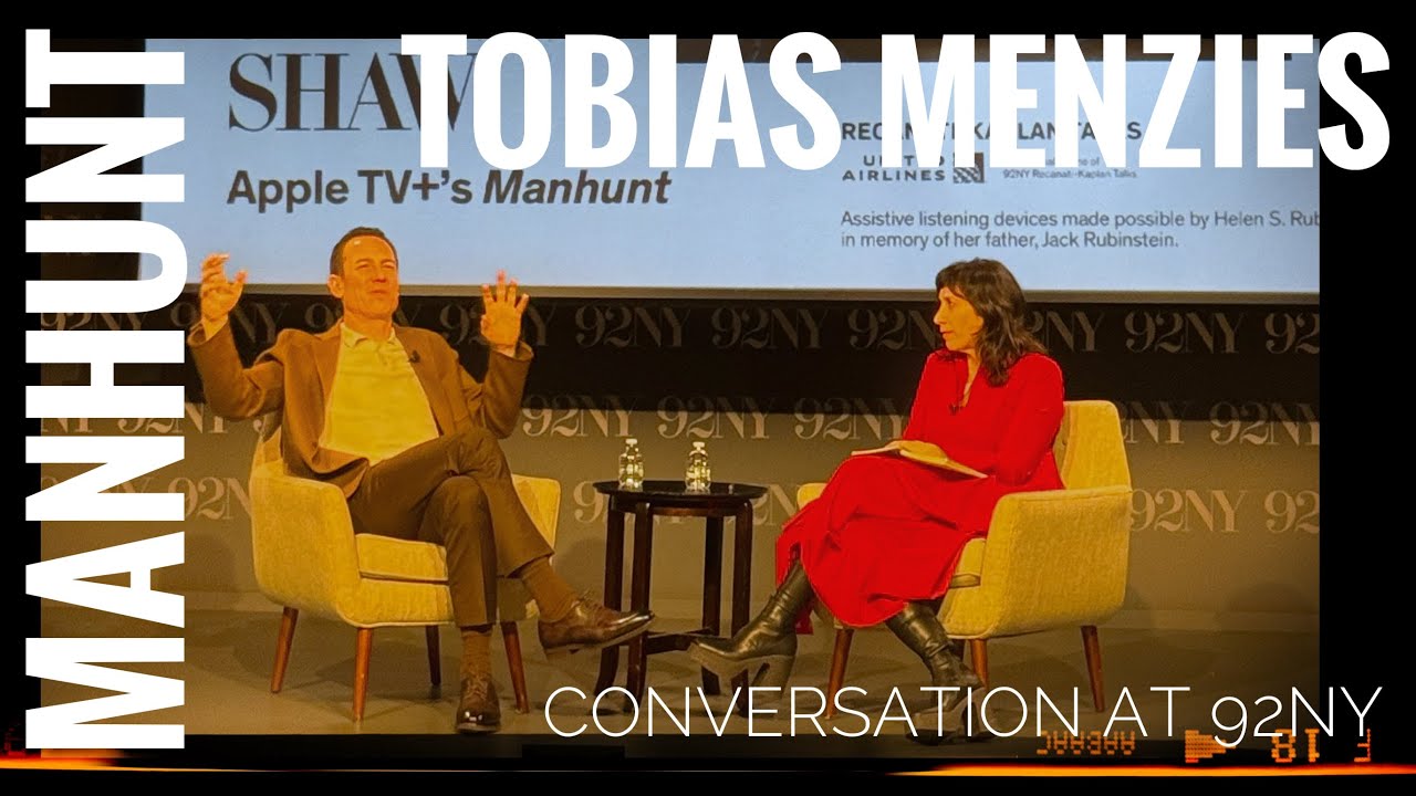 Apple TV+'s Manhunt: conversation w/ actor Tobias Menzies #cinema #appletv #manhunt #tobiasmenzies