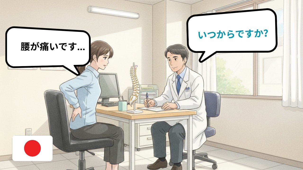 25 Minutes of Easy Japanese Conversations (N5–N4) | Health & Medical Situations