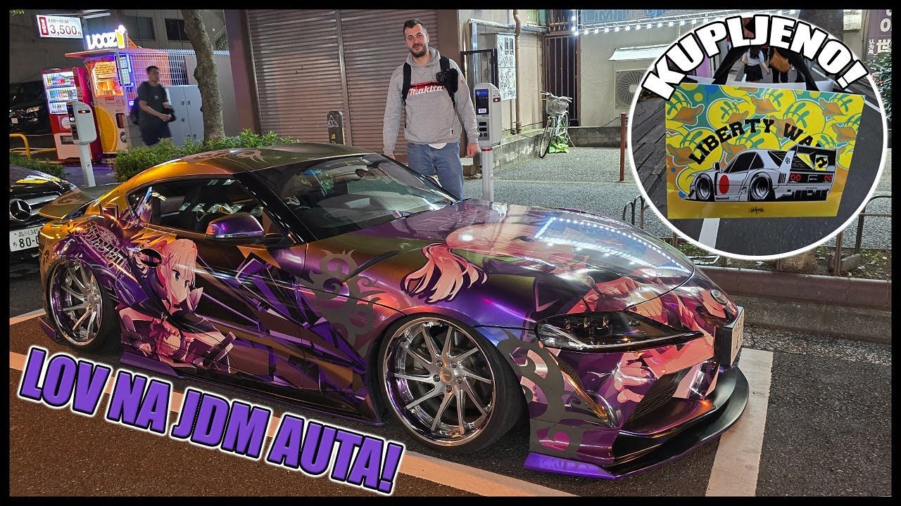 LOVIMO TUNIRANA AUTA PO TOKIJU - PRONAŠLI SMO LIBERTY WALK SHOP!