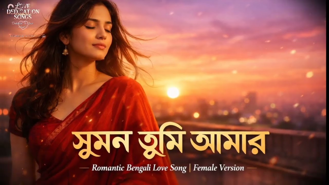 সুমন তুমি আমার | Romantic Bengali Love Song | Female Version | Official Music