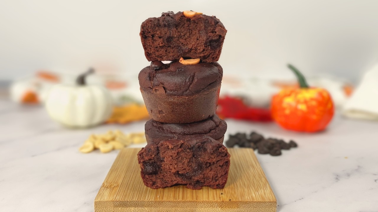 Easiest Blender High Protein Keto Cottage Cheese Muffins