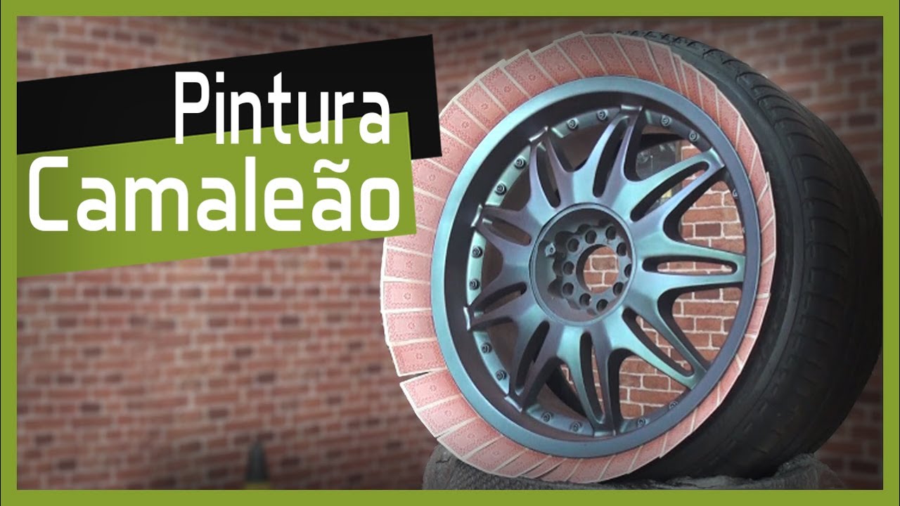 Pintura Camaleão com Power Revest