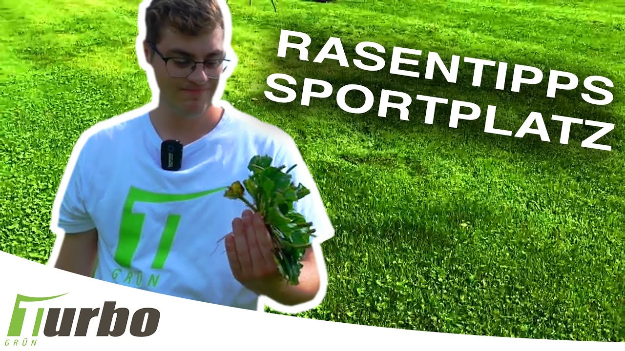 ⚽️  🏃🏻‍♂️Sportplatzbesuch | Rasentipps und Bodenprobe ziehen für Sportplatz | Turbogrün