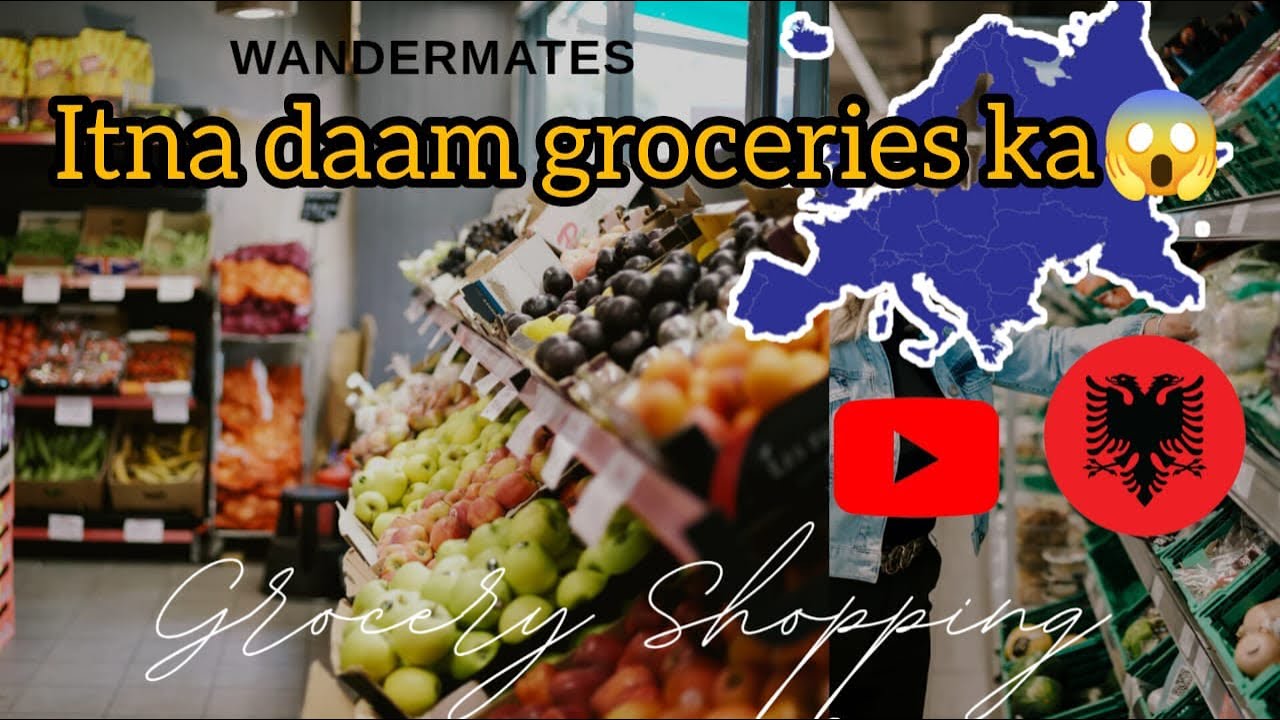 Albania Grocery Shopping 🇦🇱 | Europe Me Daily Grocery Prices & Review | Indian in Albania