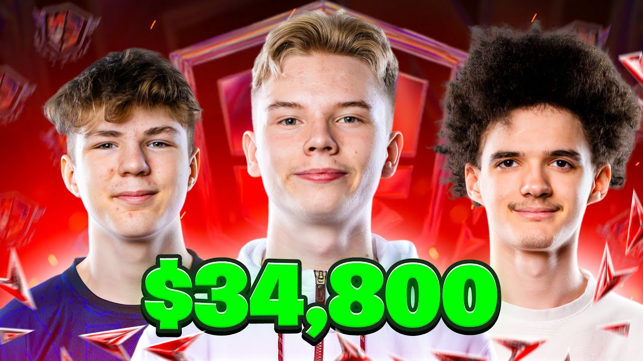 6-е место в гранд-финале FNCS ($34,800) 🏅 с FlickzyV2 и veno