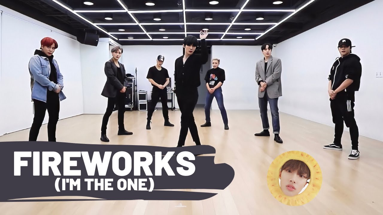ateez - 'fireworks (i'm the one)' dance practice mirrored