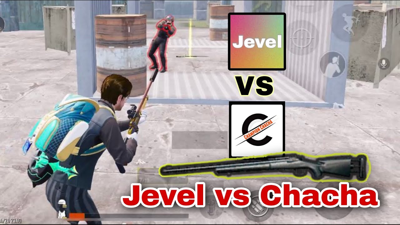 @Jevelu vs Champion Chacha | 1 v 1|  M24 Sniper |