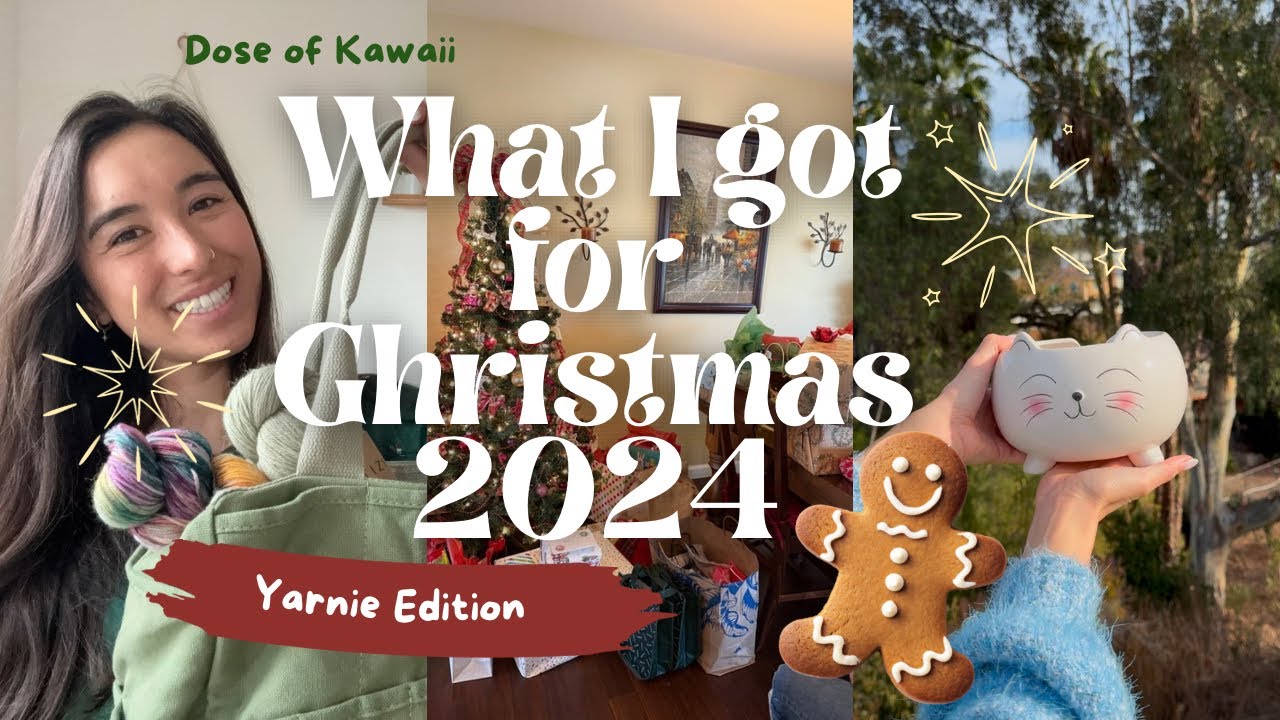 What I got for Christmas 2024 - CROCHET / YARNIE EDITION ❤️🧶