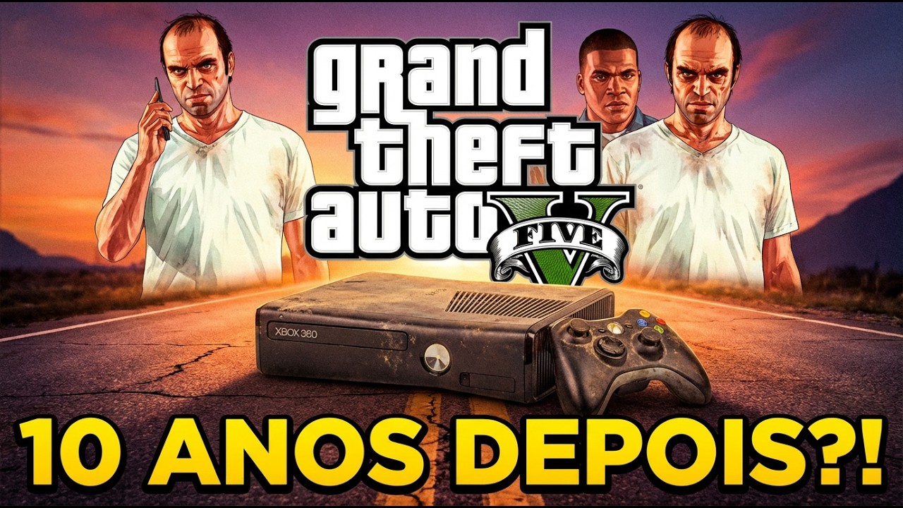 Voltei pro Meu Save de GTA V no Xbox 360 Depois de 10 Anos 😱