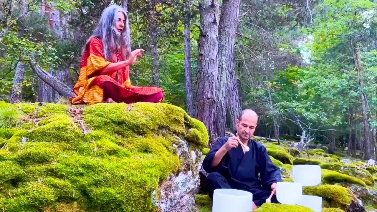 Deepening Peace with Alap | Raag Bhinna Shadja | Voice and crystal singing bowls