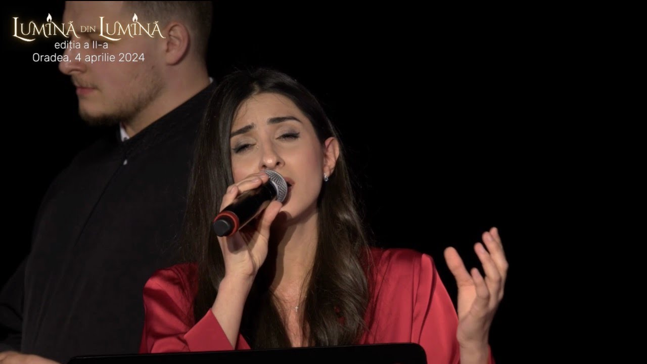 Maria Coman - Prohodul Domnului - LIVE -  Concert de Paște ,,Lumină din Lumină