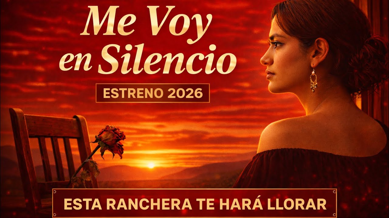 Me Voy en Silencio | Ranchera de Desamor 2026 💔