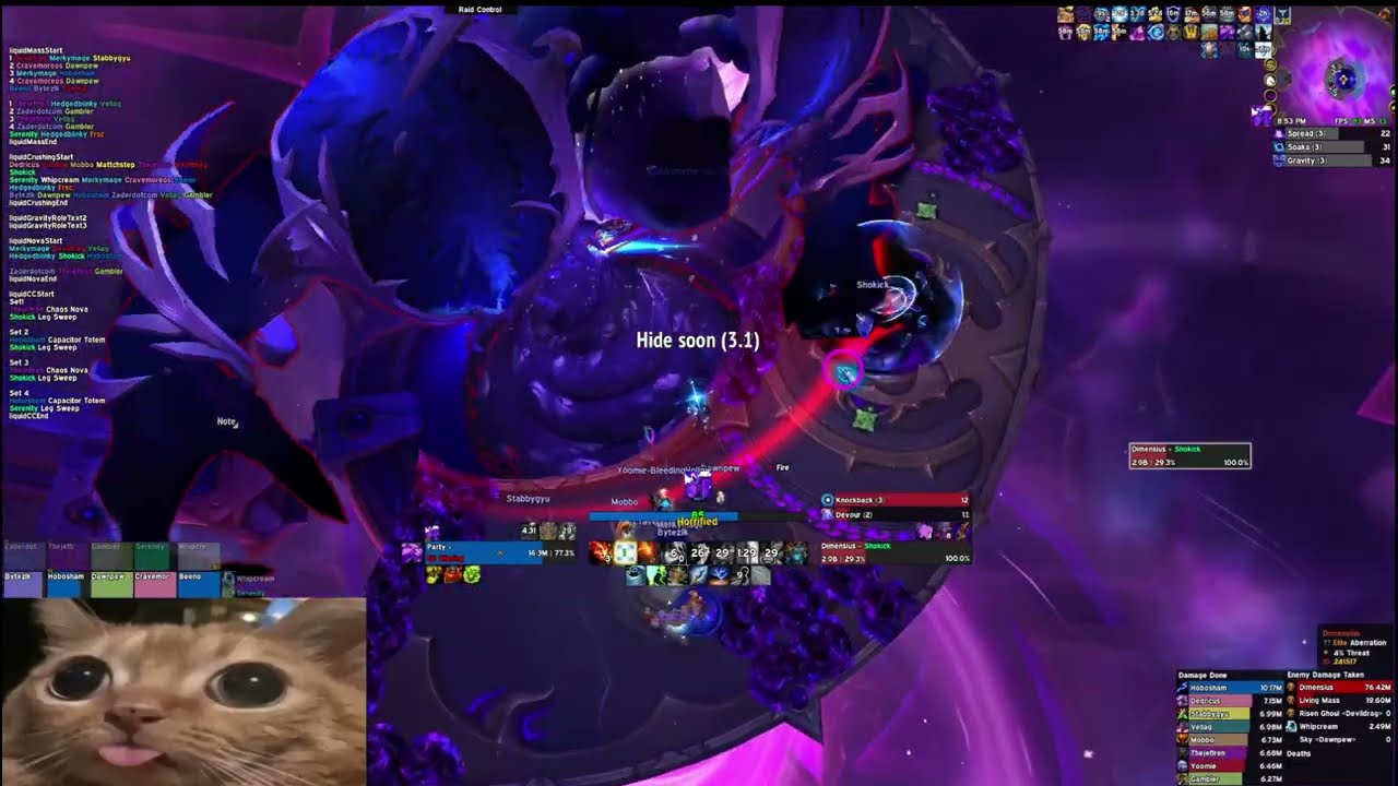 Mythic Dimensius Elemental Shaman POV