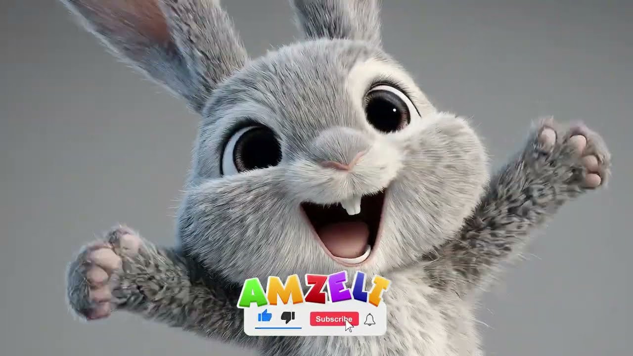 Iepuraș Coconaș 🐰 C&acirc;ntec Vesel pentru Copii | Amzeli
