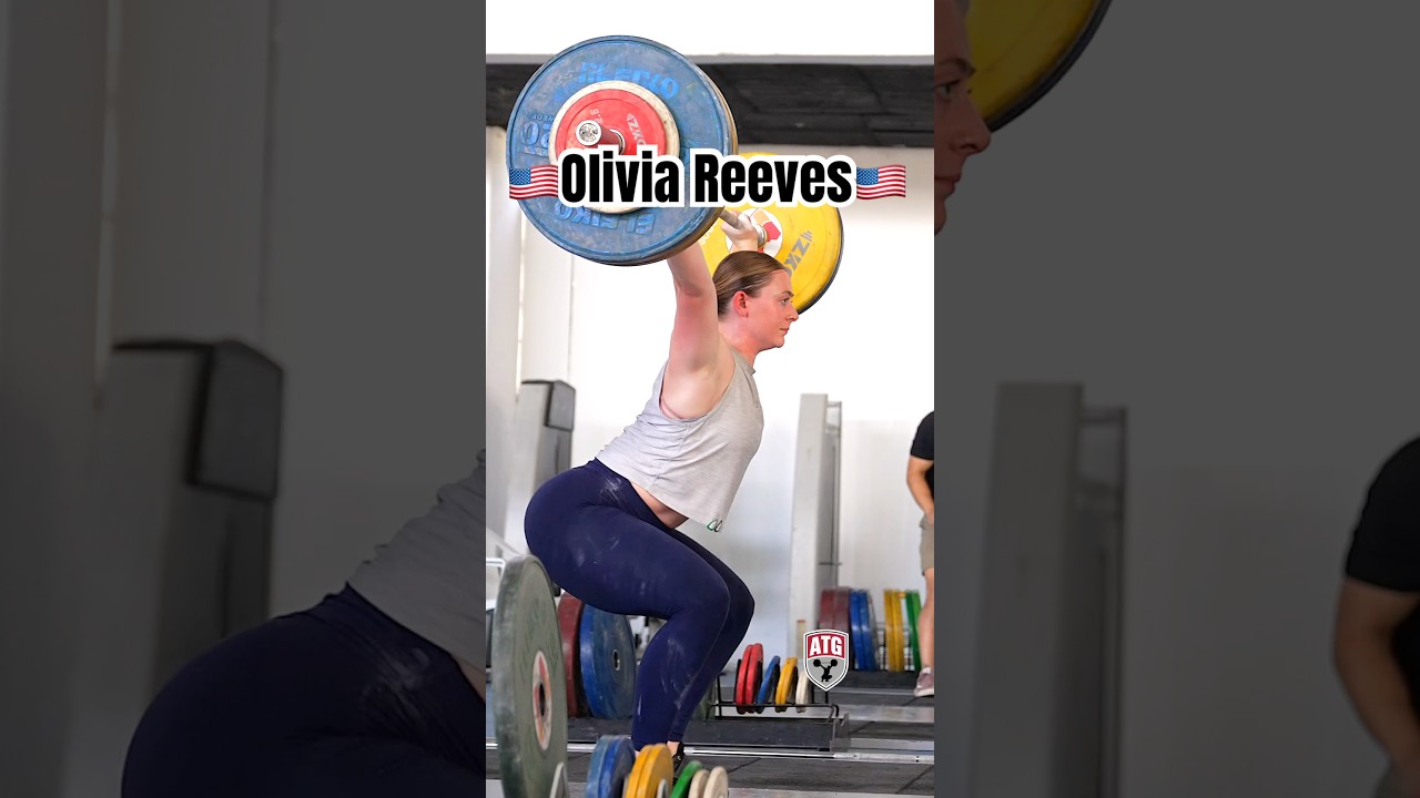 Olivia Reeves USA 🇺🇸 Training Hall Snatches 2025 Pan Am Weightlifting Championships #weightlifting
