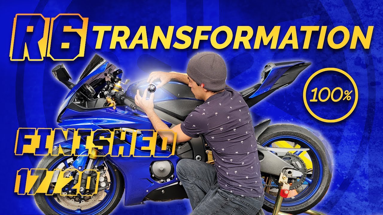 Полная переделка Yamaha R6 2015–2018 годов | Финальные штрихи (ЧАСТЬ 5)
