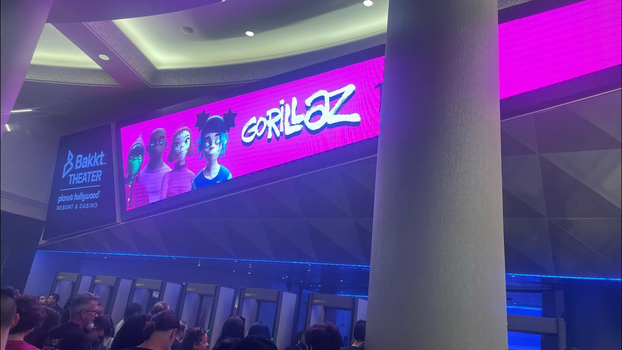Gorillaz - M1A1 at Bakkt theater (Planet Hollywood Las Vegas )