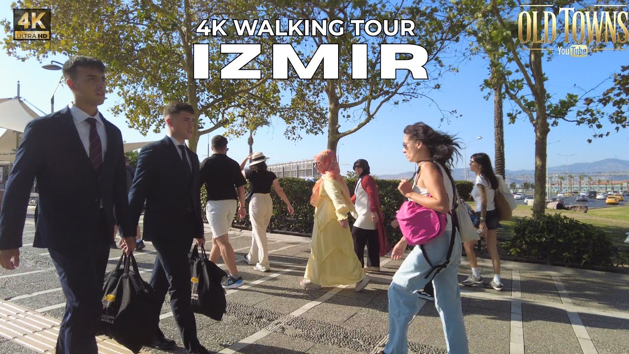 IZMIR CITY WALK • TÜRKİYE 4K 60FPS | POV CINEMATIC KEMERALTI BAZAAR | 3D AUDIO | NO TALK | BAZAAR TV