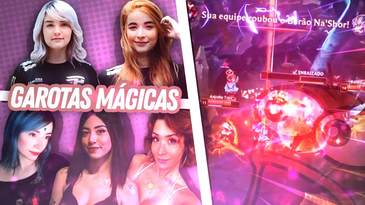 STREAMANDO DIRETO DA RIOT GAMES!! - Garotas Mágicas Especial dia das Mulheres