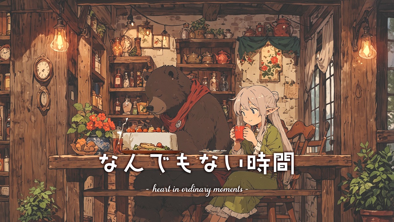 【作業用BGM】心を癒すゆったりBGM / なんでもない時間  - heart in ordinary moments -