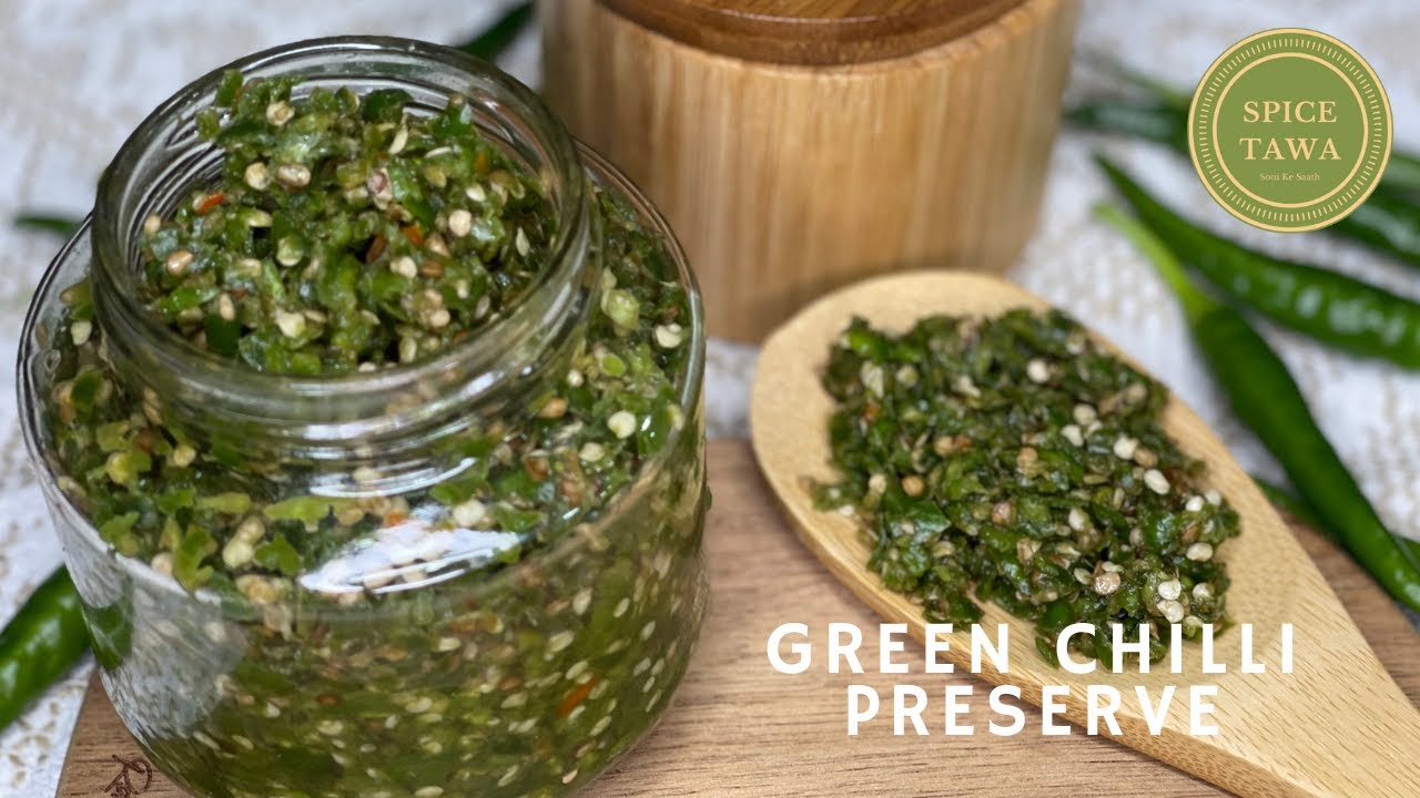HOW TO STORE GREEN CHILLIES | FRESH FROM THE GARDEN 🌶 | Chilli Paste
