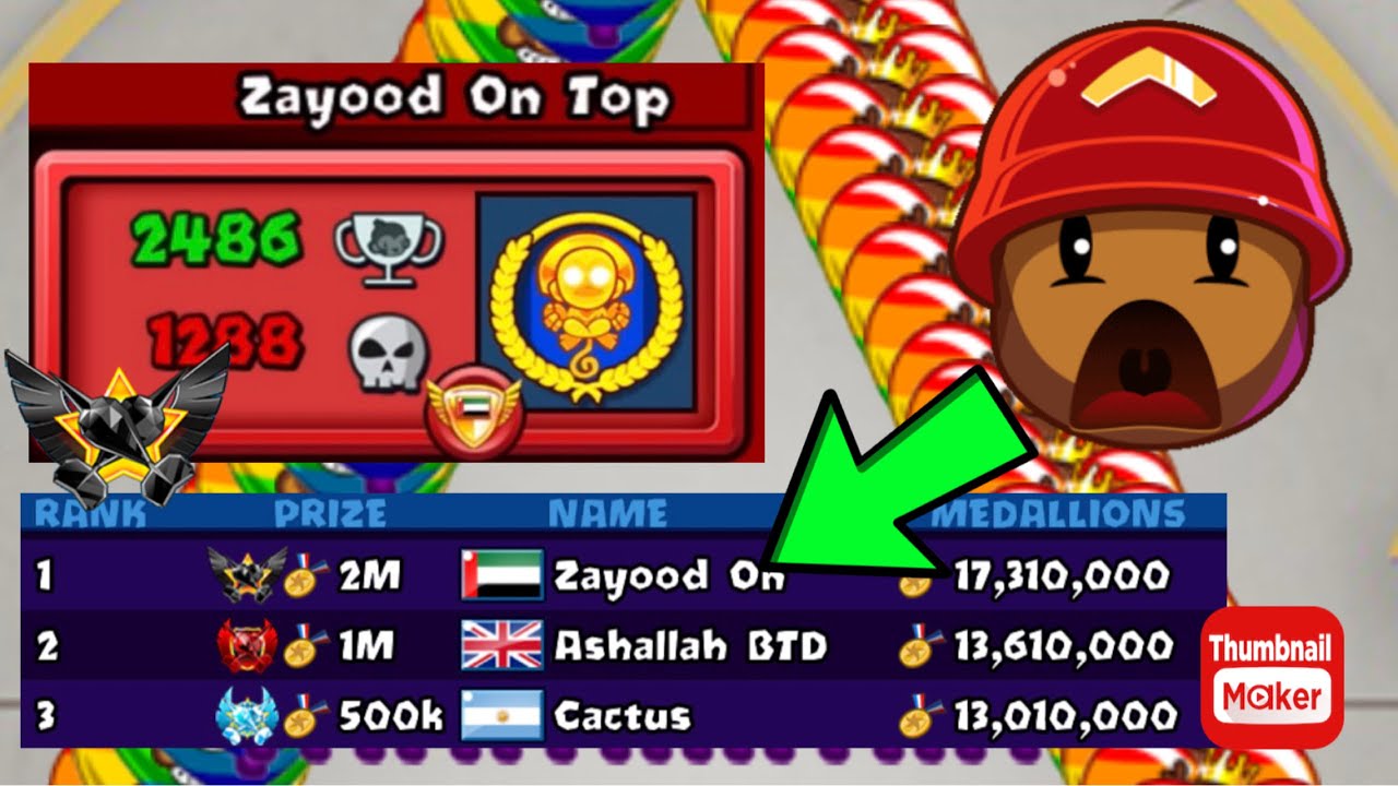 Смогу ли я победить *ЛУЧШЕГО* игрока в мире?!?!?! (БИТВЫ В BTD)