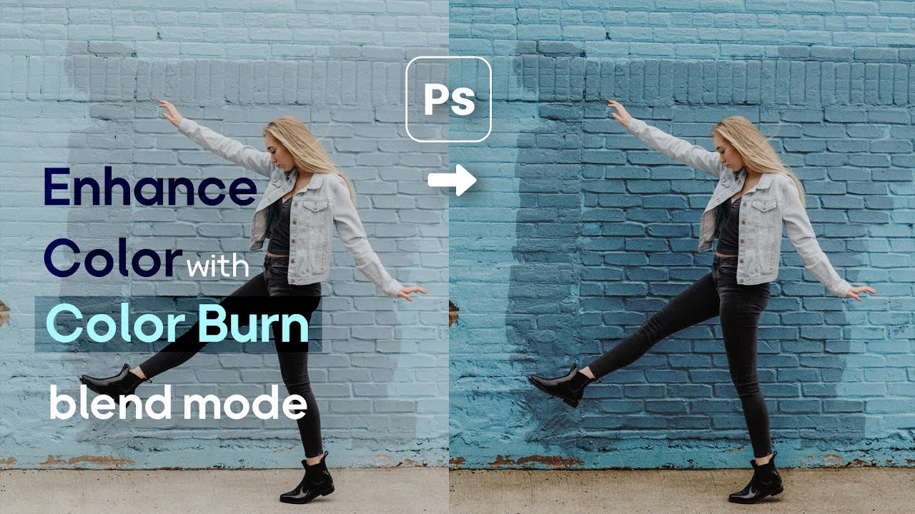 how to use color burn blending mode | color burn blend mode for color enhancing