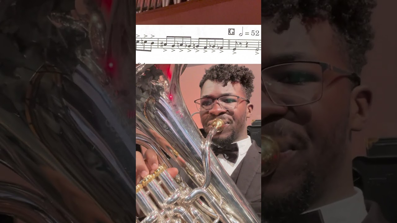 Chinese euphonium music is a COMPLETELY different breed&hellip;hardest lick #euphonium #trumpet #trombone