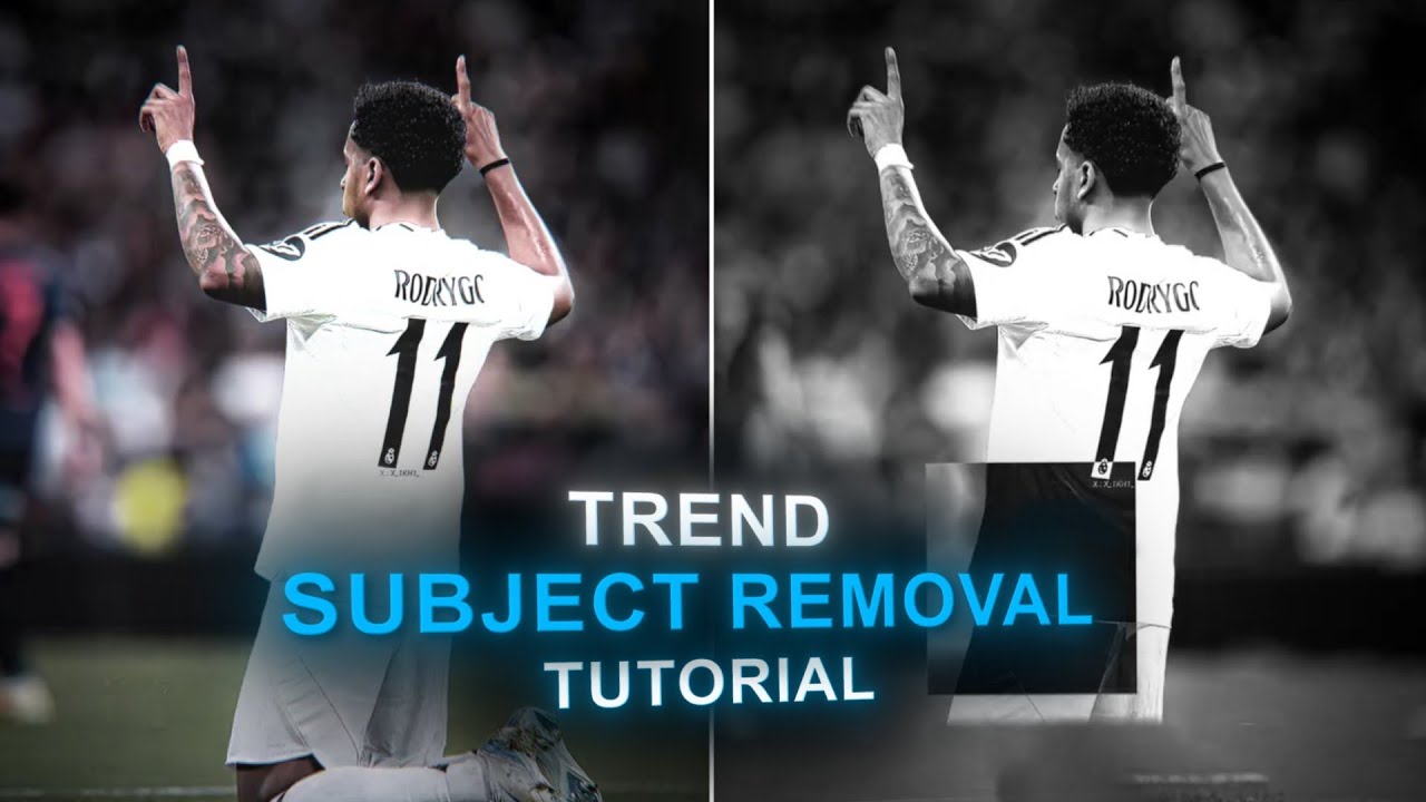Capcut | Trend Subject Removal Edit Tutorial 🥶