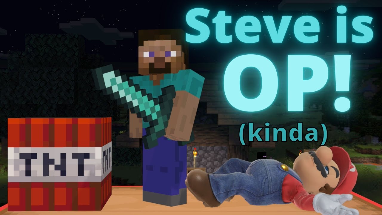 Steve is (kinda) OP! - Smash Ultimate Montage