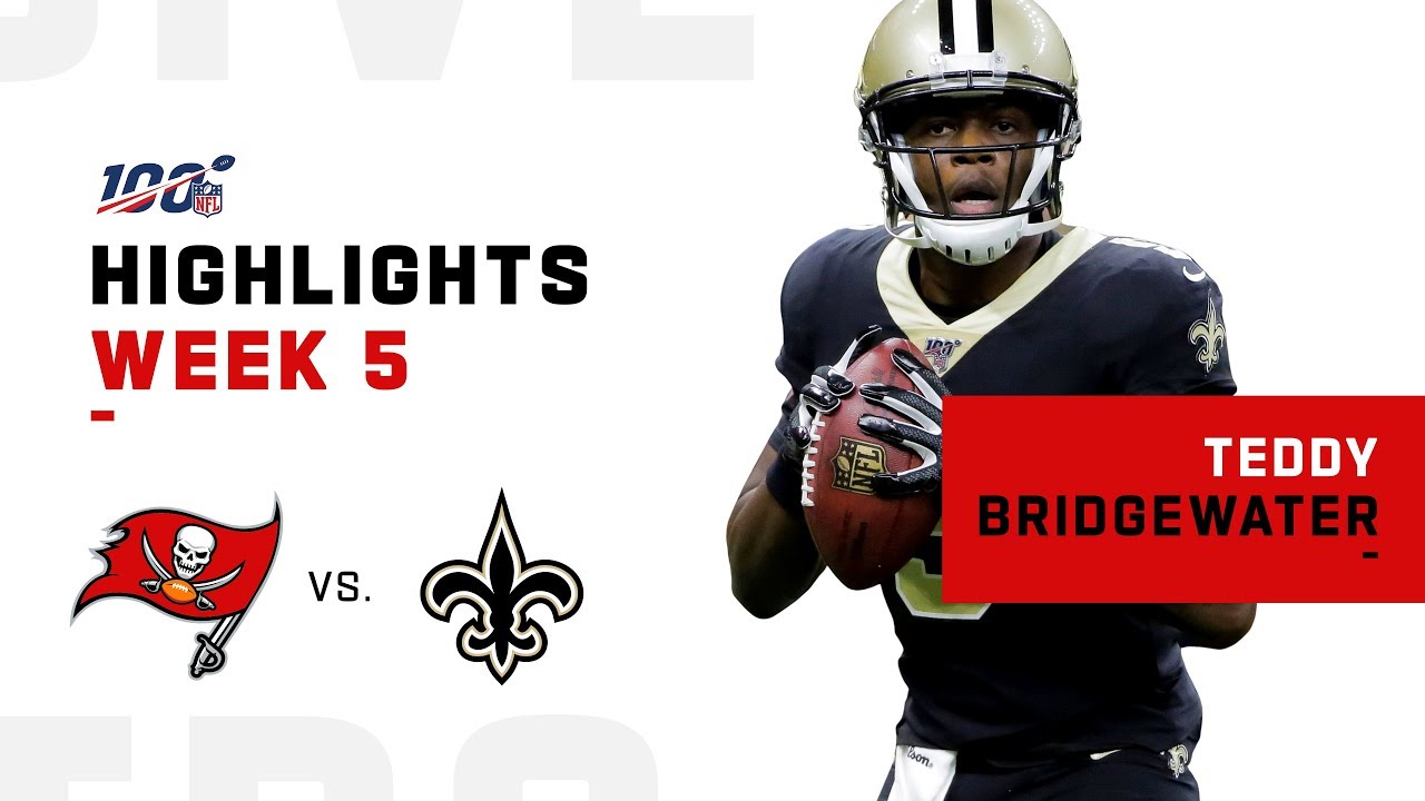 Teddy Bridgewater's Strong Game w/ 4 TDs! | NFL 2019 Highlights