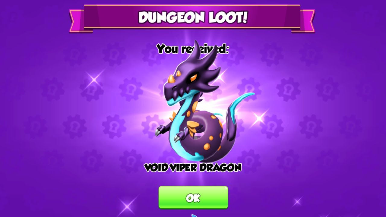 Got Void Viper Dragon-Dragon Mania legends | 469 Ventusticia Dragon piece | 1800 Oracle points | DML