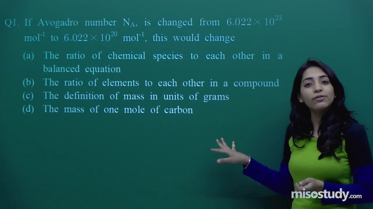 NEET Chemistry | Mole Concept | Sample Paper | In English | Misostudy