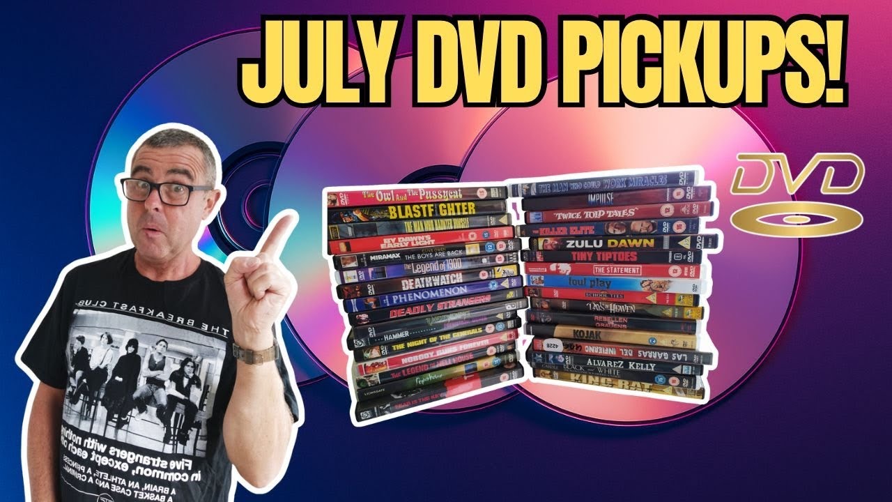 JULY DVD PICKUPS! 💿👍🏻