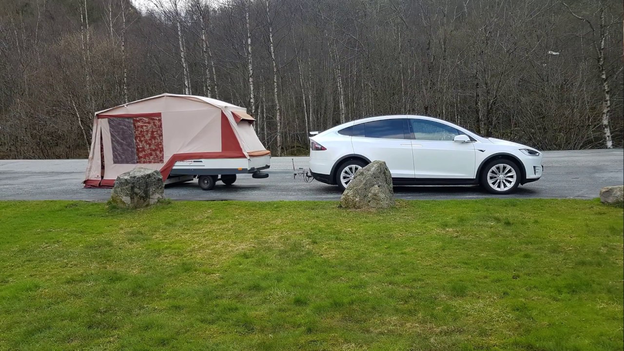 Tesla Model X with Combicamp