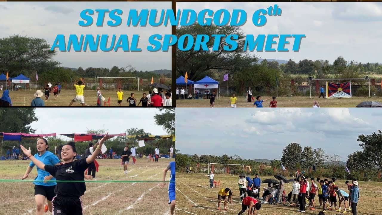 STS MUNDGOD 6th Inter House Athletic Meet || #tibetanvlogger #mundgod 