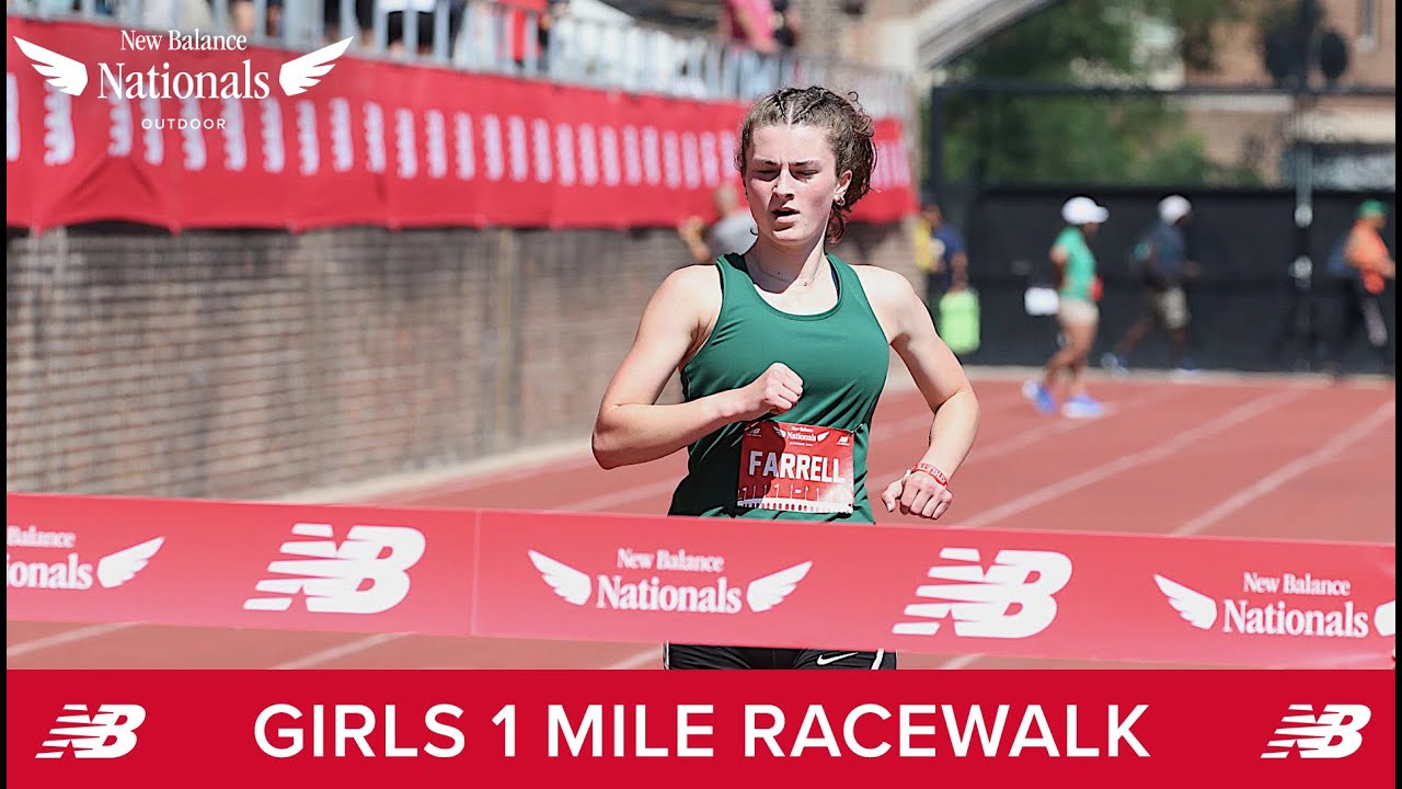 Girls 1 Mile Race Walk - New Balance Nationals Outdoor 2024