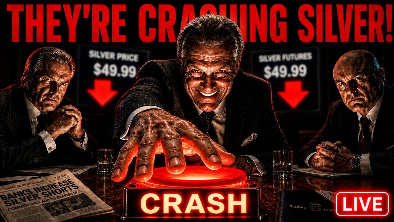 Silver Smashed to the $50s! How Low Will It Go? News & Analysis LIVE! 📉🚨