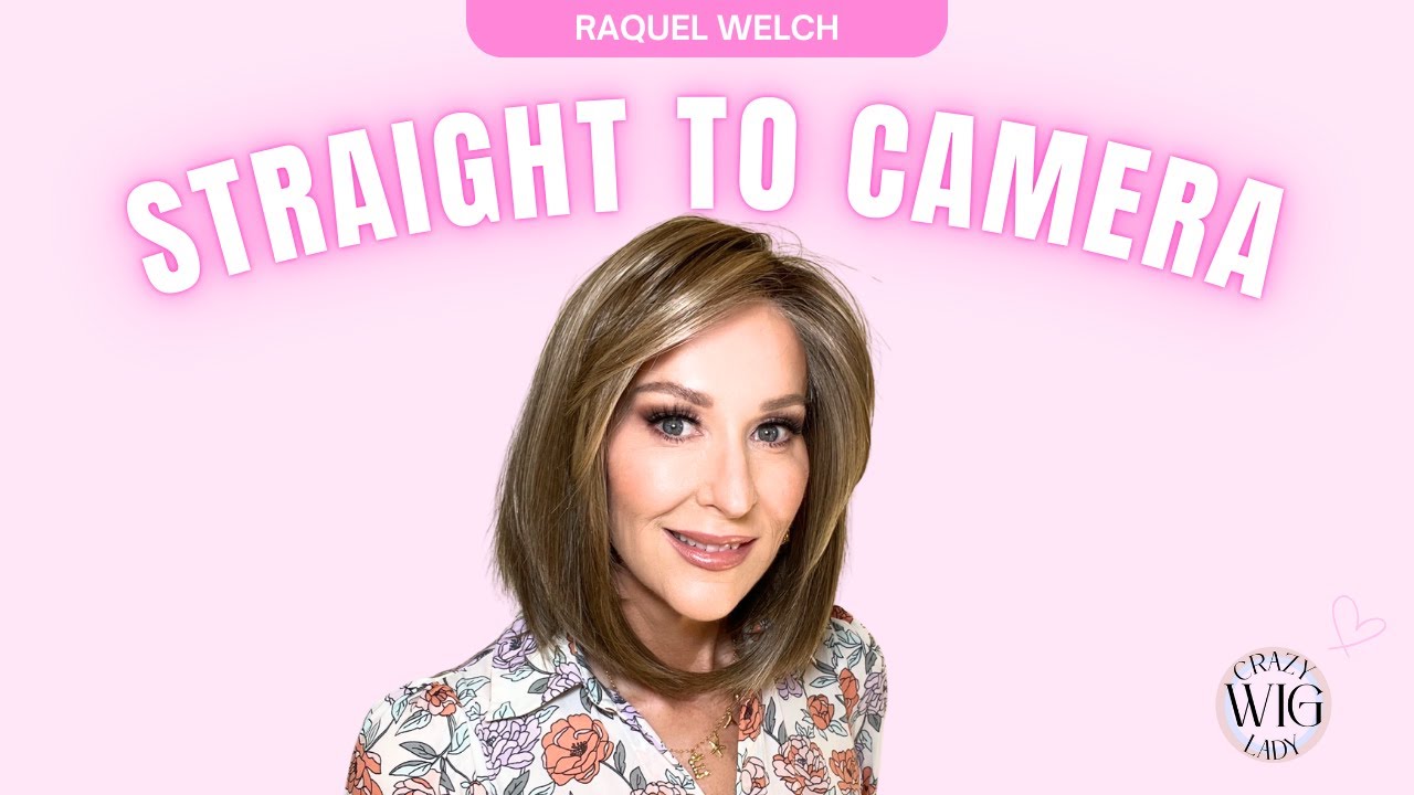Raquel Welch | STRAIGHT TO CAMERA Wig Review | SS Iced Cappuccino | LOW DENSITY BOB WIG | NEW STYLE!