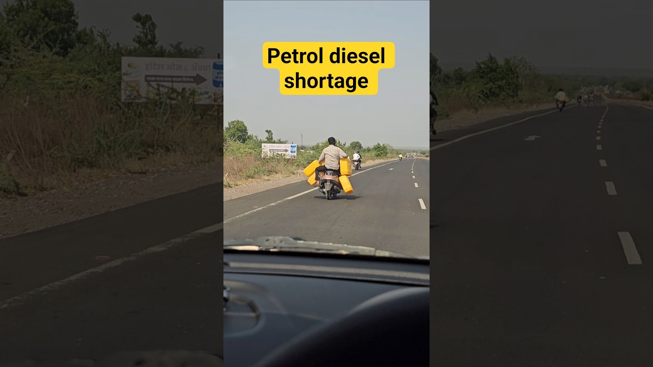 petrol & Diesel shortage in Maharashtra #petrol #diesel #crisis #fuel #car #business