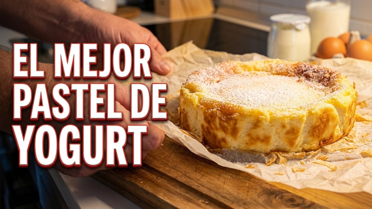 “Pastel de yogurt fácil