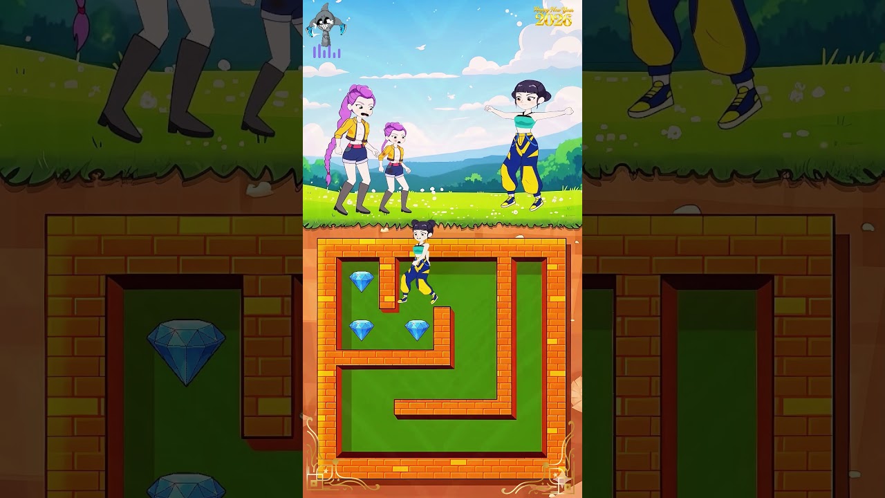 Funny animation | 😆 Rumi & Zoey Family Overcome Obsession! 