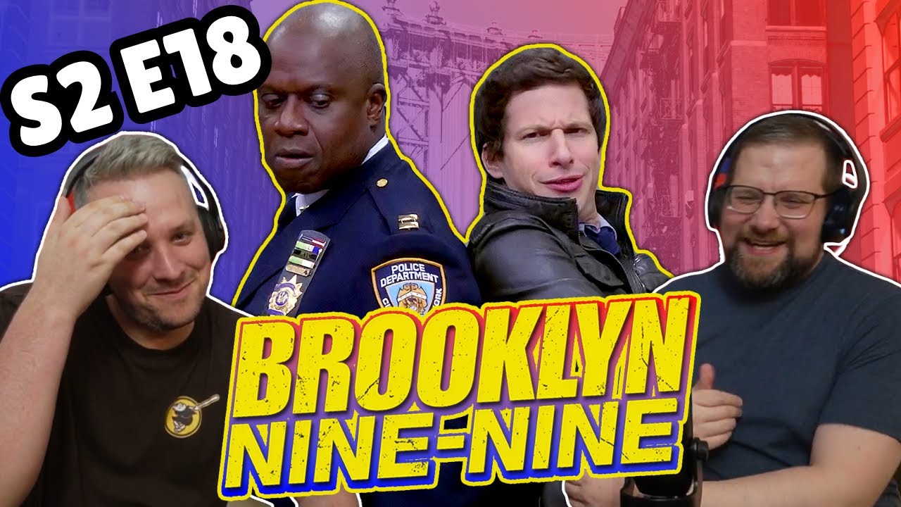 British Guys HILARIOUS Brooklyn Nine-Nine Reaction - S2 E18 (Captain Peralta)