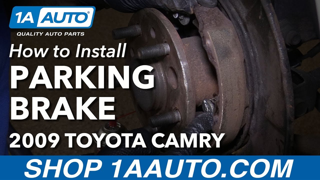 Как заменить колодки стояночного тормоза и комплектующие на Toyota Camry 92-11 годов
