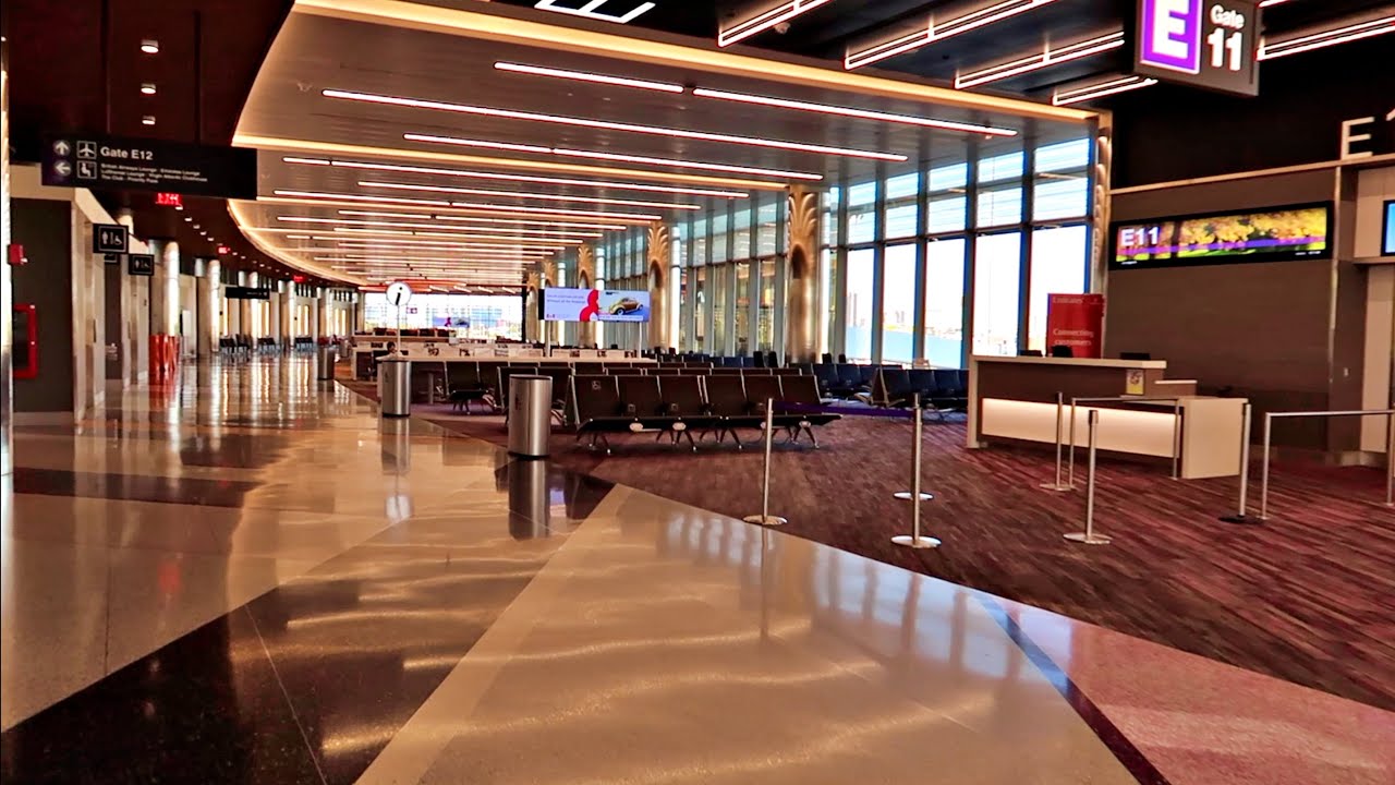 Terminal E Walkthrough @ Boston Logan International Airport