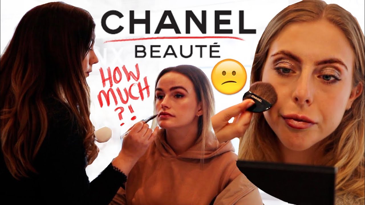 WE GOT OUR MAKE-UP DONE AT A CHANEL COUNTER... | Syd and Ell